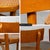 Mid to Late 20th Century Bauhaus Beech Bentwood Dining Chairs W/Cane Seats by Thonet Set of 5 For Sale - Image 17 of 18