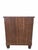 Hollywood Regency Neoclassical Empire Revival Mahogany Nightstand/End Table For Sale - Image 3 of 10