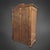 Biedermeier Cherrywood Veneer Secretary Desk with Pointed Gable, Thuringia, 1820s For Sale - Image 6 of 11