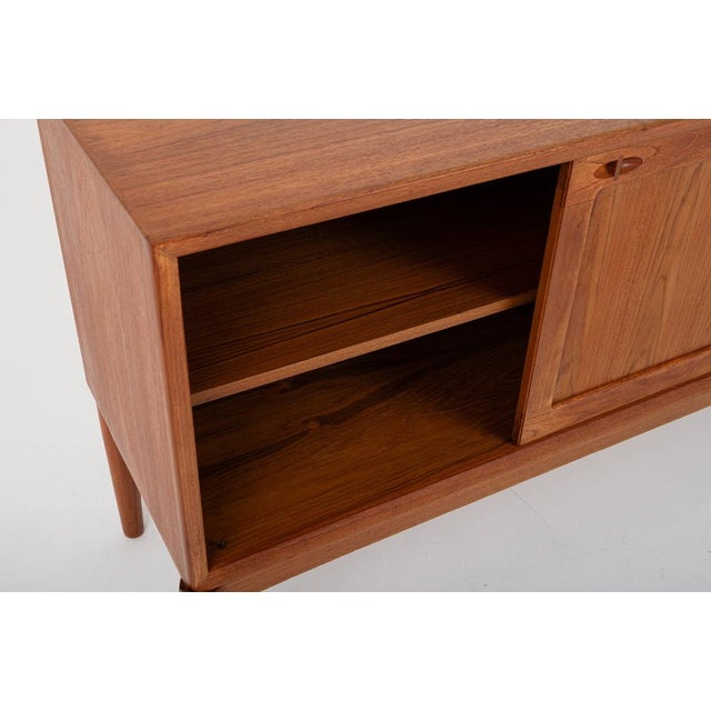 Brown Danish Teak Sideboard by H.W. Klein for Bramin, 1960s For Sale - Image 8 of 11