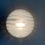 Glass Zebra Flush Mount from Peil & Putzler, Germany, 1970s, in Good conditions. Designed 1970 to 1979 Up to 250V...