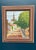 Kerstin Grufman, City Street with Church Tower, 1945, Oil Painting on Panel, Framed For Sale - Image 7 of 12