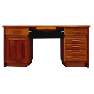 Mid-Century Danish Teak Modular Desk from Dyrlund, 1960s For Sale