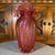 Late 20th Century Late 20th Century Fenton Cranberry Ruffled Glass Vase For Sale - Image 5 of 8