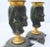 Early 19th Century Egyptian Revival Bronze Candlesticks - a Pair For Sale - Image 5 of 9