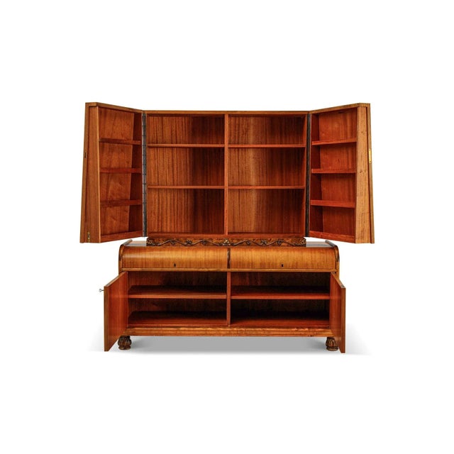 1940s Swedish Modern Bar Cabinet by Ab Seffle For Sale In San Francisco - Image 6 of 7