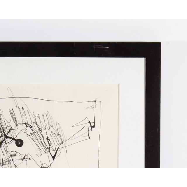 “Seeing in Believing” Ink Drawing by James L. Bruch For Sale - Image 4 of 8