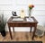 1960s Mid-Century Art Deco Italian Walnut Burl Wood Writing Desk Table, 1960s For Sale - Image 5 of 11