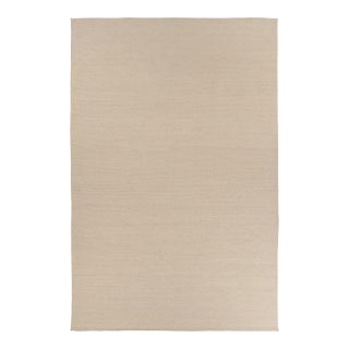 Rug & Kilim’s Oversized Contemporary Textural Rug in Beige and Cream Tones For Sale