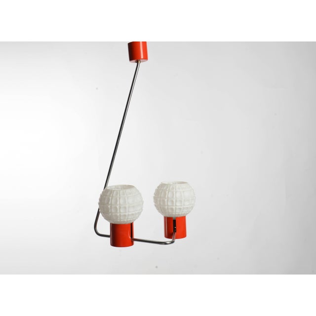 1970s Mid-Century Modern Chandelier by Josef Hurka for Napako, 1970s For Sale - Image 5 of 6