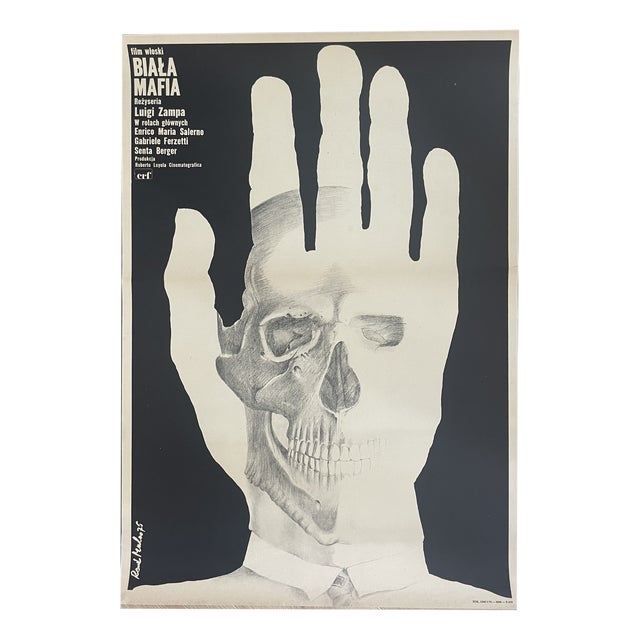 Italian Film Poster by René Mulas for Luigi Zampa, 1975 For Sale