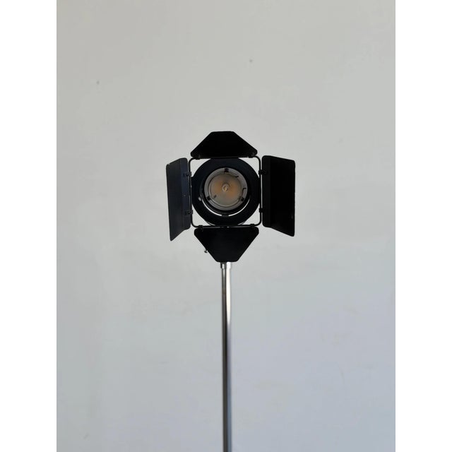 1970s Vintage Berkey Film Spotlight Floor Lamp For Sale - Image 5 of 12
