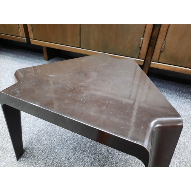 1970s Fiberglass Coffee Table and Side Table by Helmut Bätzner for Bofinger, 1974s For Sale - Image 5 of 8