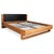 Wood Leather Bed Frame in Brown Black with Manual Function by Hülsta For Sale - Image 18 of 18