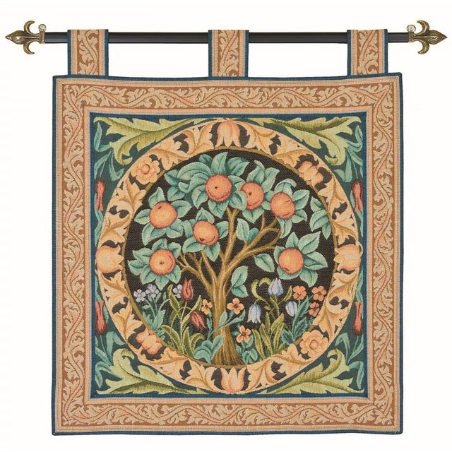 This tapestry was originally designed and woven by Morris & Company around 1900. William Morris is well-known as the...