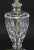 Late 20th Century Vintage English Cut Glass Table Lamp For Sale - Image 3 of 11
