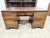 Art Deco Walnut Executive Office Set, 1930s, Set of 2 For Sale - Image 13 of 18