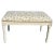 Upholstered Bench With Animal Print For Sale - Image 13 of 13