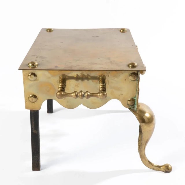 Brass Late 19th Century English Brass Footman For Sale - Image 8 of 11