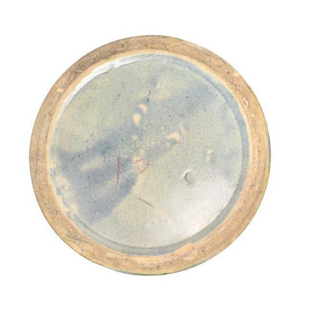 Art Nouveau 1920s Roseville Pottery Vista Vase For Sale - Image 3 of 5