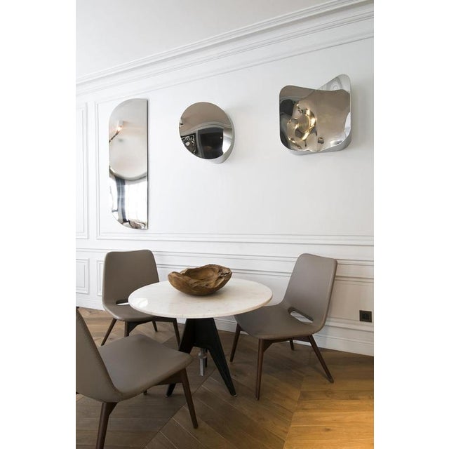 Not Yet Made - Made To Order Cutting Space Square Mirror in Polished Stainless Steel by Haymann Editions For Sale - Image 5 of 6
