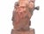 Wood Mid 20th Century Jose Pinal Carved Wood Aztec Bust - Mid Century Modern Sculpture For Sale - Image 7 of 10