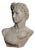 Unknown, Sculpture Representing a Bust of the Emperor Augustus, Plaster and Resin For Sale