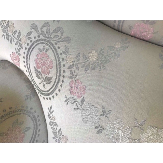 Set of Mid-Century Fabric Lounge Chairs For Sale - Image 12 of 13