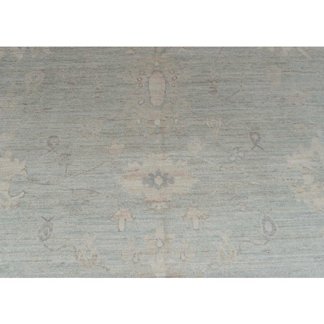 Oushak Rug 8'10" x 12' For Sale - Image 4 of 8