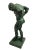 Metal Large Bronze Statue of Atlas, 20th Century For Sale - Image 7 of 10
