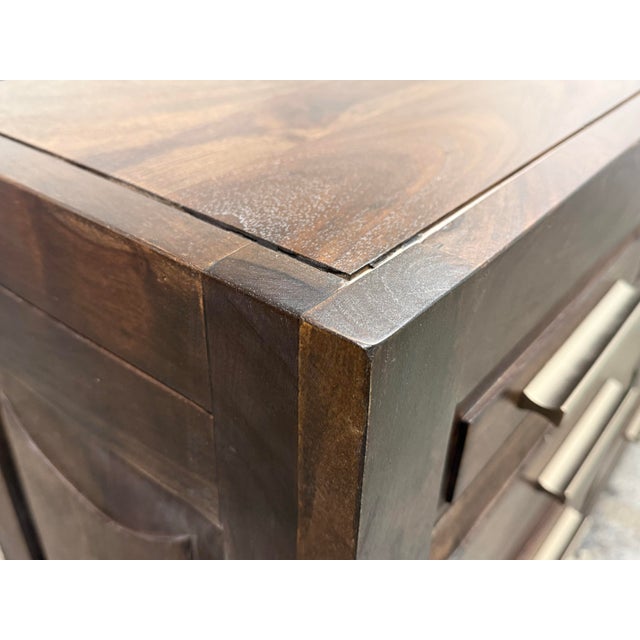 Brown Sierra Living Concepts Sierra Nevada Rustic Dresser, Medium Espresso For Sale - Image 8 of 12