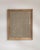 Wood 19th Century France Weathered Honey Oak Carved Oak Window-Pane Mirror For Sale - Image 7 of 8