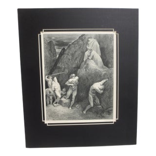 Gustave Dore Illustrations of Dantes Inferno Punishments of Heretics For Sale