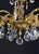 Metal Vintage Spanish Brass Chandelier Featuring Cherubs For Sale - Image 7 of 9