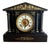 Antique Marble Mantle Clock, 1860 For Sale