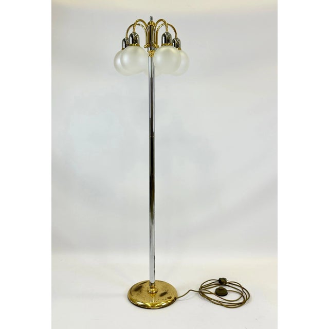 Dome Floor Lamp from Wortmann & Filz, 1980s For Sale - Image 10 of 10