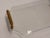 Plastic Reprotique Georgian Style Acrylic Tray + Reeded Brass Handles For Sale - Image 7 of 12
