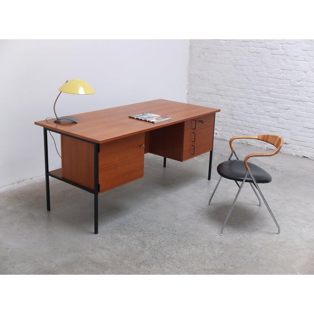 Vintage Freestanding Desk by Günter Renkel for Rego, 1960s For Sale - Image 17 of 18