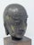 Wood Late 19th Century Chinese Buddhist Bronze Luohan Head For Sale - Image 7 of 9
