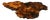 The Burlwood Co. Star Dust Redwood Burl Live Edge Coffee Table For Sale