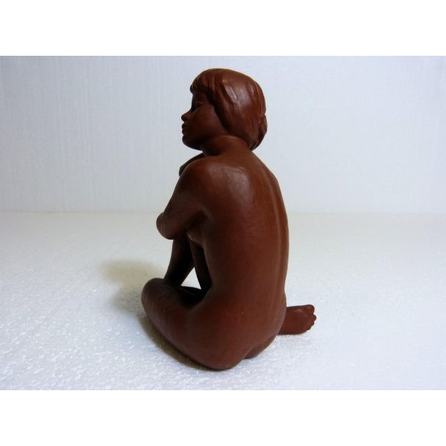 Goebel, Terracotta Nude Women 1960s, Set of 2, 1960s, Ceramic For Sale - Image 13 of 18
