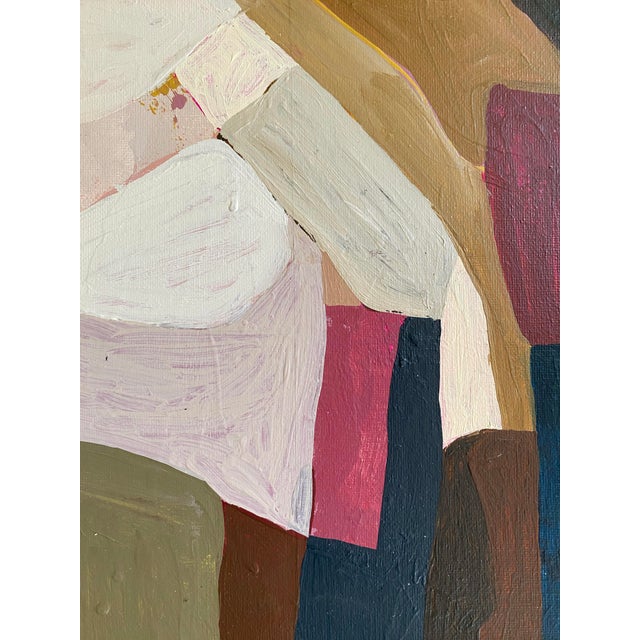 2020s "Moving Forward" 2026 Painting by Jessalin Beutler With Vintage Frame For Sale - Image 5 of 5