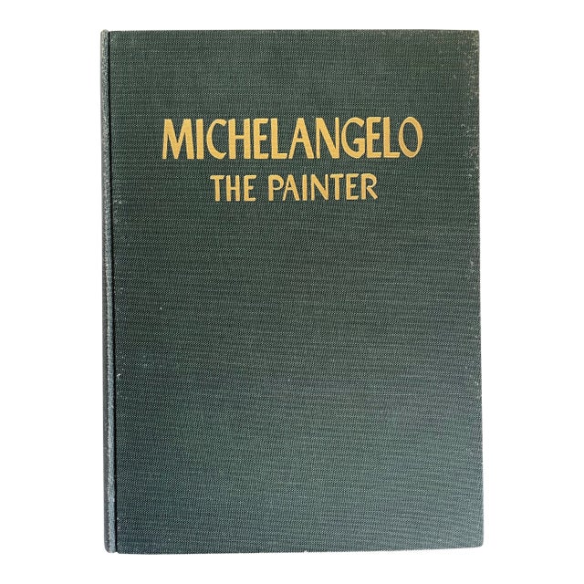1964 "Michelangelo the Painter" Xl Book With Sleeve For Sale