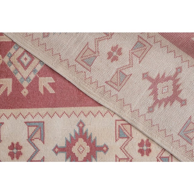 Camel Vintage Turkish Milas Runner Rug For Sale - Image 8 of 12