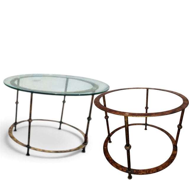 Etruscan Elegance: A Pair of Imported (Spain)Diego Giacometti Style Side Tables For Sale In Raleigh - Image 6 of 11