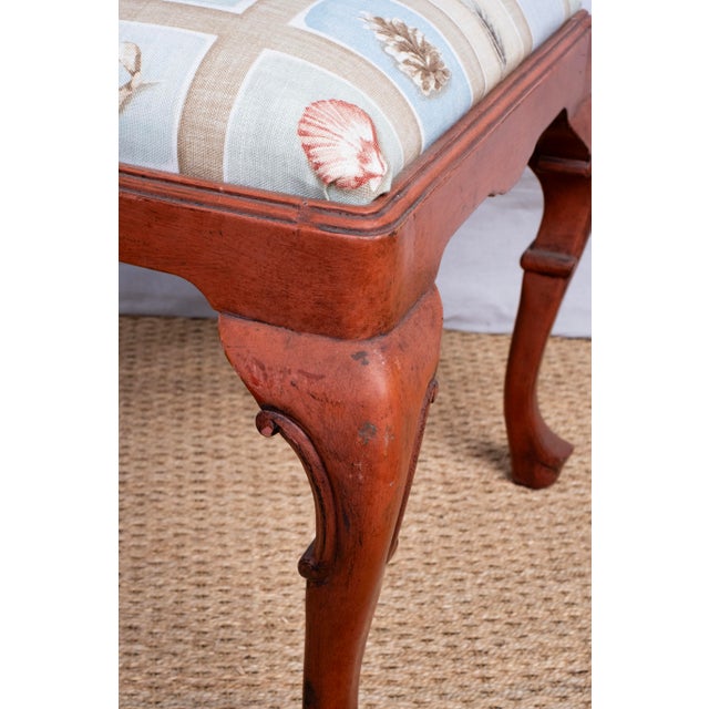 Vintage Painted Queen Anne Style Side Chair For Sale In San Diego - Image 6 of 6