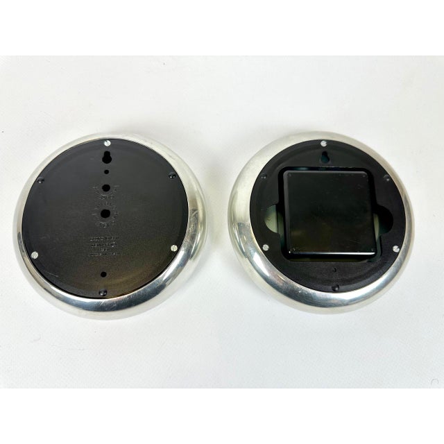 Vintage Donut Wall Clock and Thermometer by Andreas Mikkelsen for Georg Jensen, 1990s, Set of 2 For Sale - Image 6 of 10