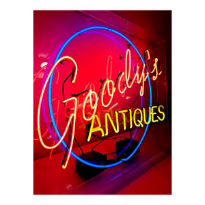 Vintage Large Three Colors Neon Sign
