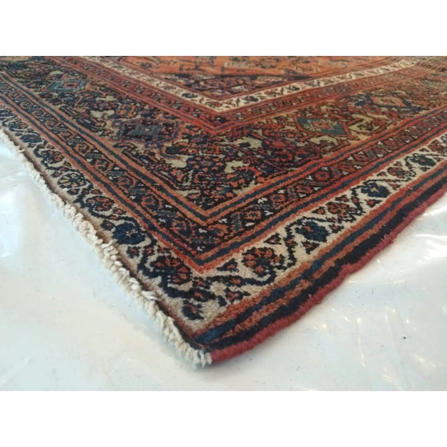 1900's Antique Injelas Rug For Sale In New York - Image 6 of 7