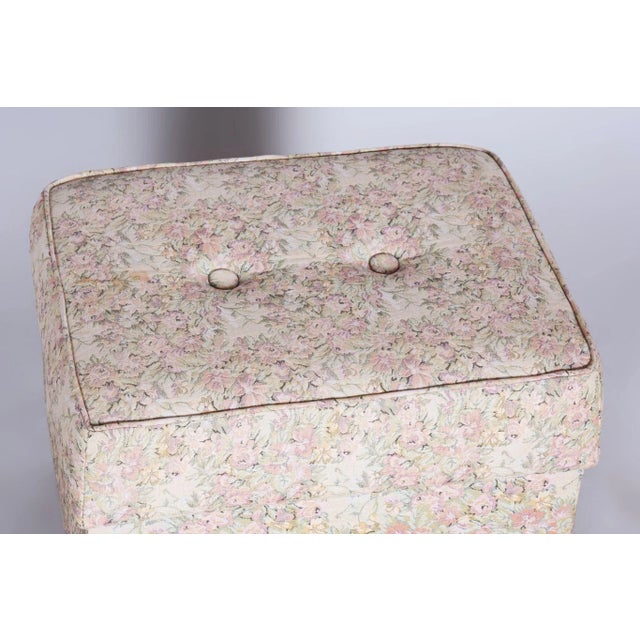 Czech Art Deco Stool, 1930s For Sale - Image 4 of 9